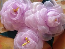 烧花之茶花制作