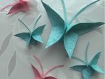 漂亮的立体蝴蝶折纸，赶紧来学学吧！