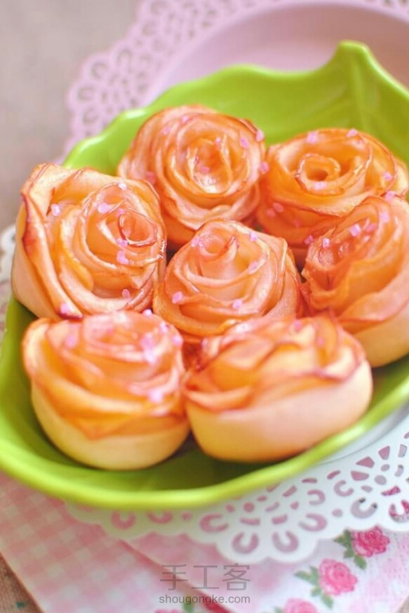 玫瑰苹果卷