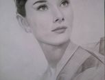 奥黛丽·赫本（Audrey Hepburn)美女手绘素描教程