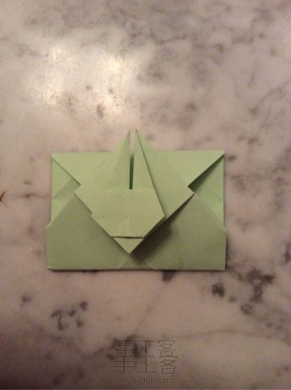兔子信封 折纸教程