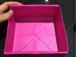 简单易学的折纸收纳盒，一起动手吧！
