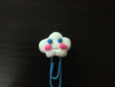 制作可爱云朵回形针