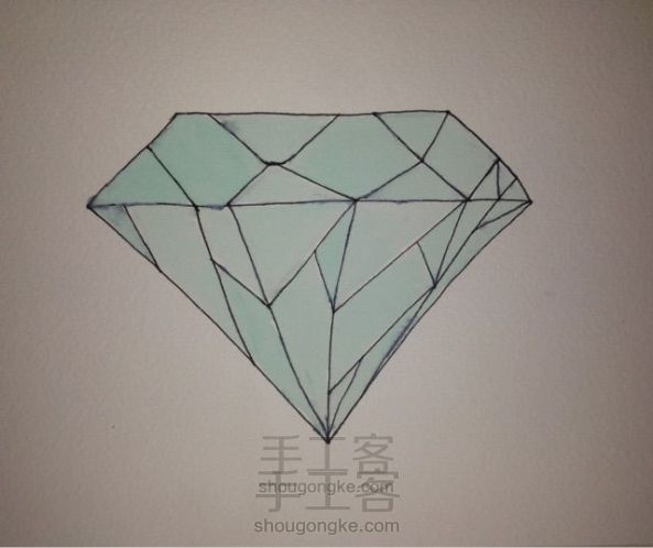 原宿钻石水彩画法