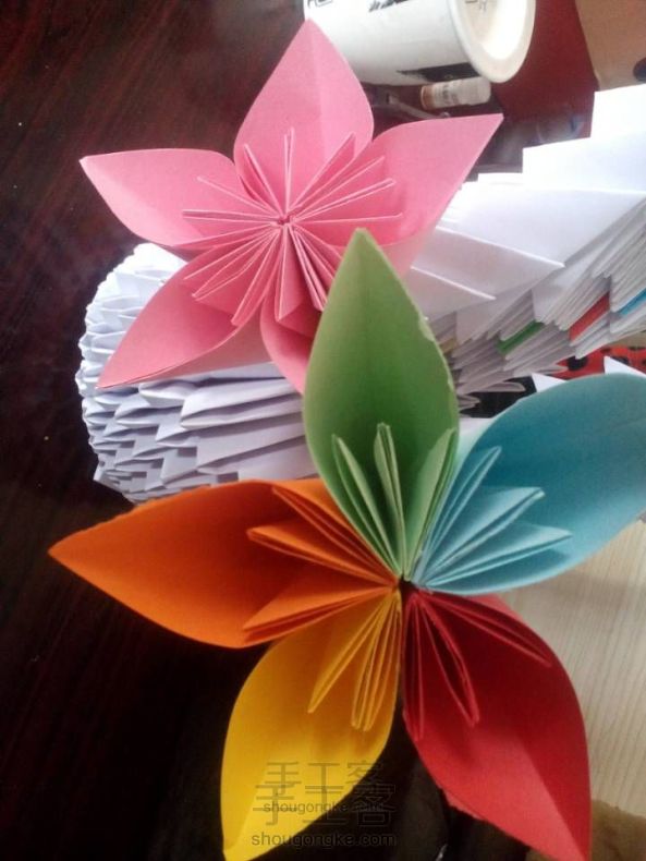 美腻的花花折纸教程，