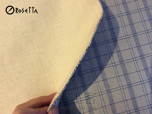 复古棉麻手拿包教程 第9步