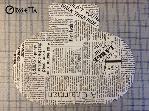 复古棉麻手拿包教程 第8步