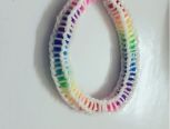 彩虹机教程之Spirilla手链编织。