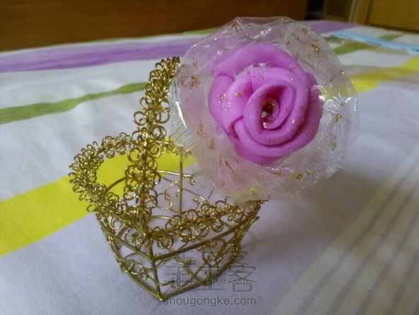 漂漂哒海绵纸玫瑰花～