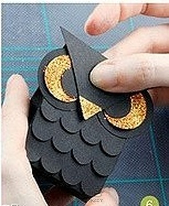 帅气猫头鹰制作教程