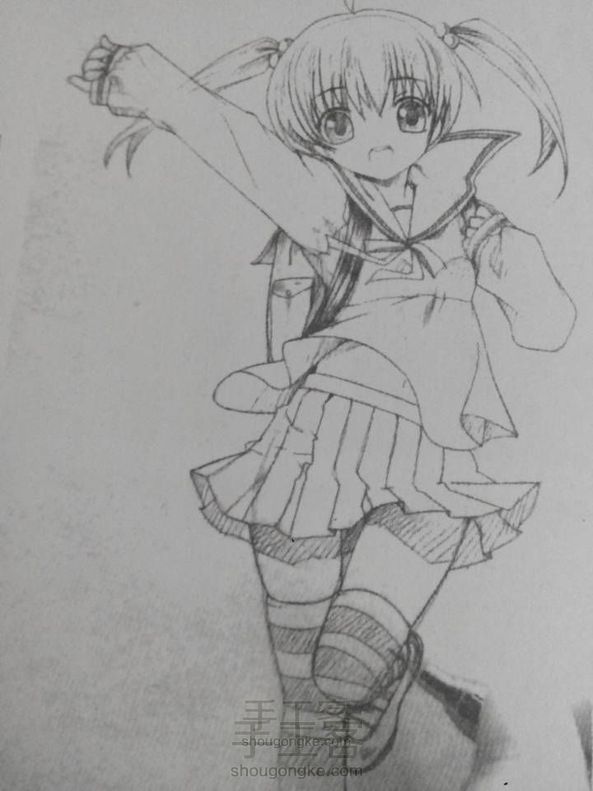 教你画美少女。。。找不到绘画的分类,弄到“之一小品”里了