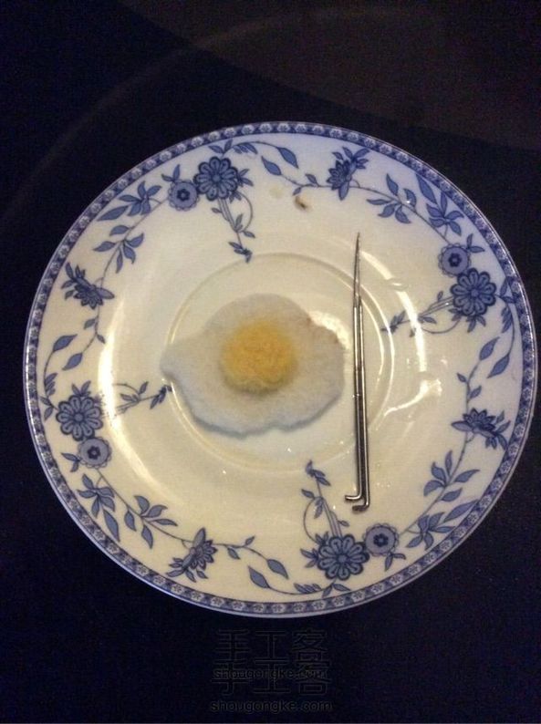 羊毛毡煎蛋🍳制作教程