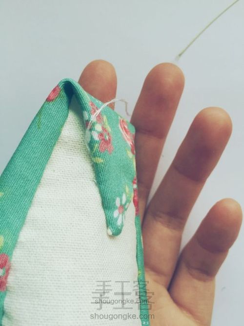 【材料包可购】布艺猫头鹰制作教程 第28步