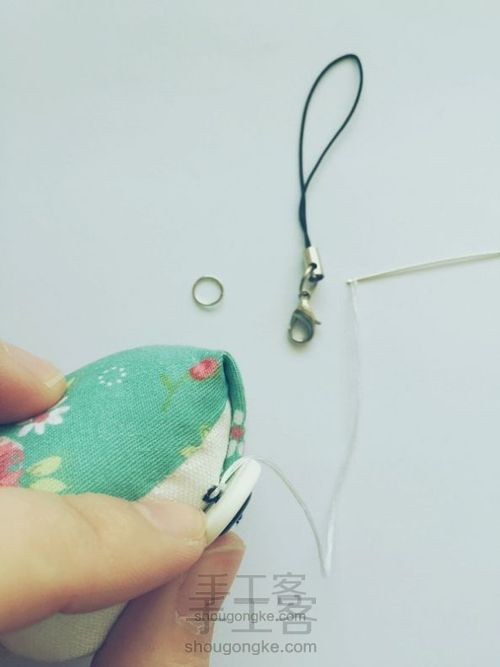 【材料包可购】布艺猫头鹰制作教程 第43步