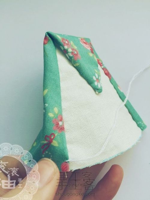 【材料包可购】布艺猫头鹰制作教程 第30步