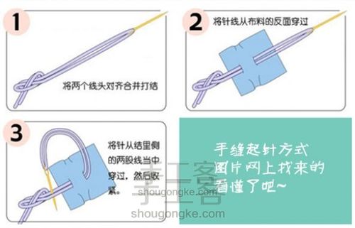 【材料包可购】布艺猫头鹰制作教程 第6步