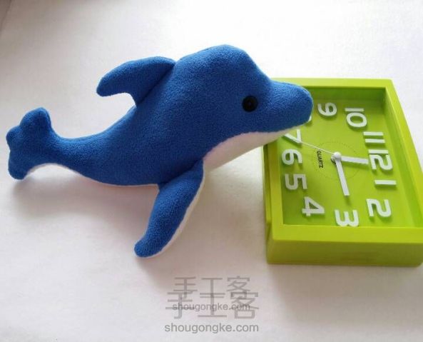 布艺玩具之海豚