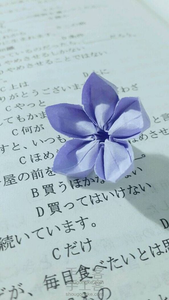 萌萌哒的樱花!折纸花⊙▽⊙