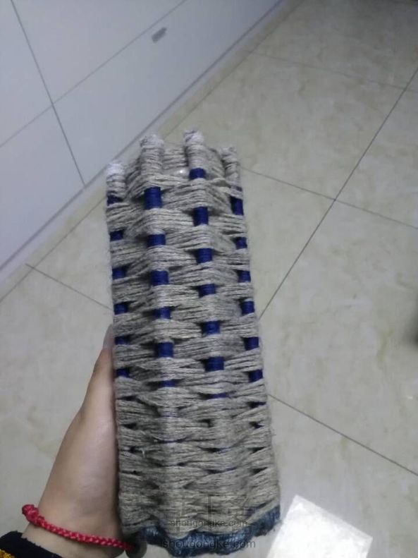 毛线花瓶