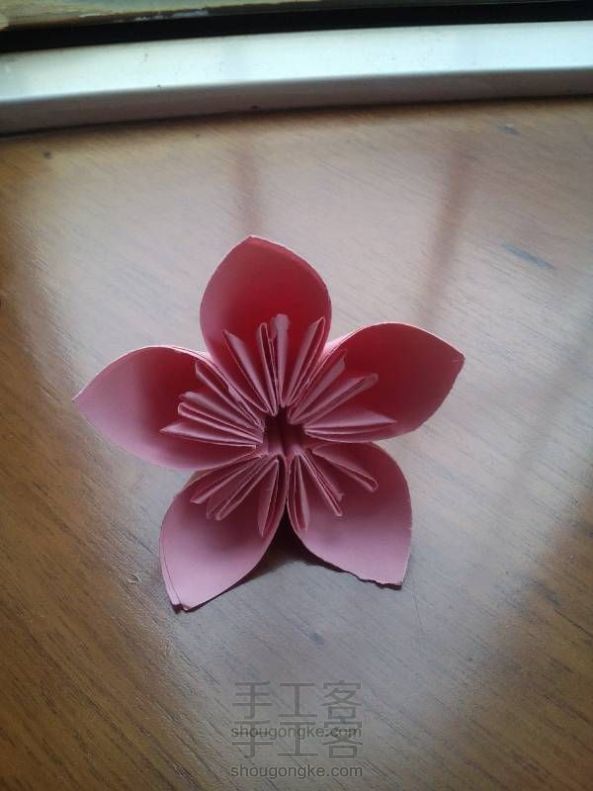 简单漂亮的樱花折法