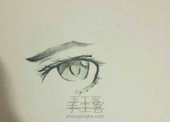 教你如何画眼睛