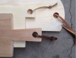 自制多块不规则实木砧板面包板寿司板