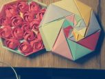 彩色盒 折纸教程