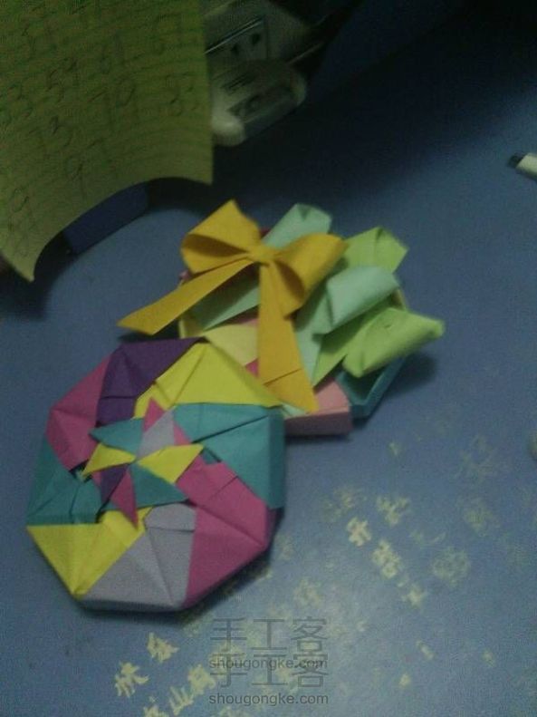蝴蝶结 折纸教程