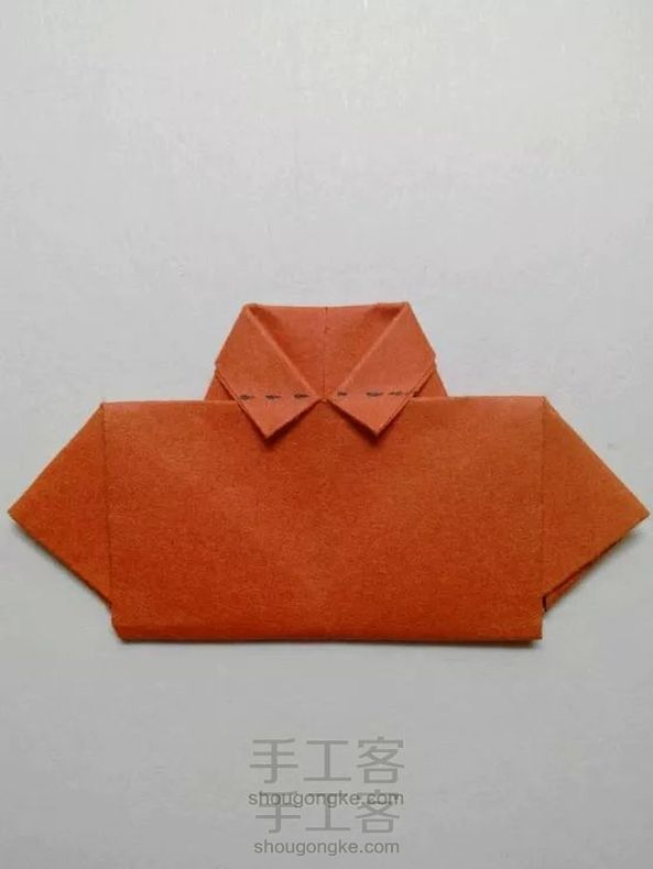 小衬衫 折纸教程(转)