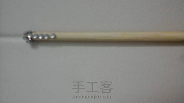 用竹筷子做的簪子