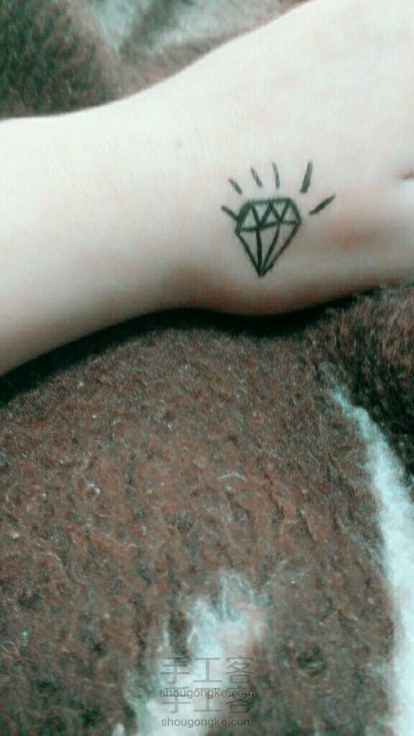 钻石纹身