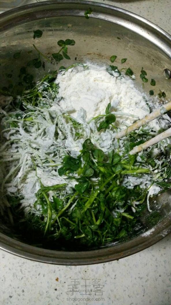 春之味~苜蓿麦饭