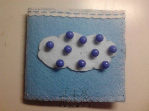 制作不织布可爱钱包