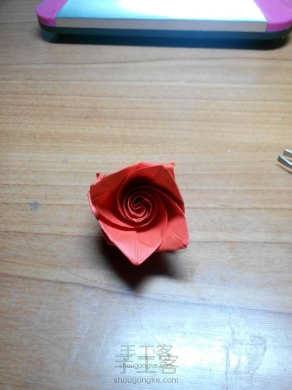 钻石玫瑰 折纸教程