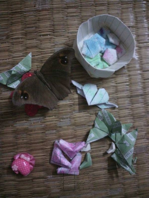 么么哒的心 折纸教程