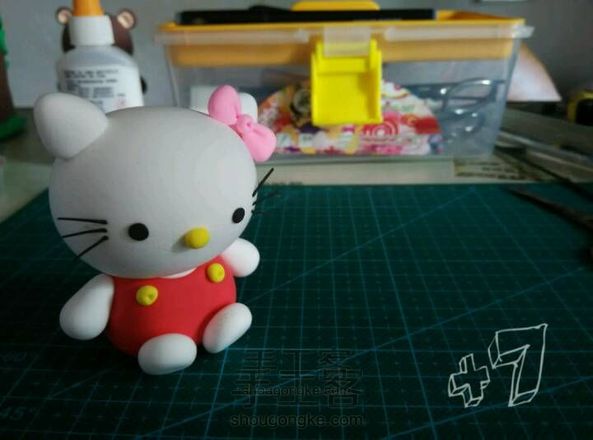 萌萌的hello kitty制作教程