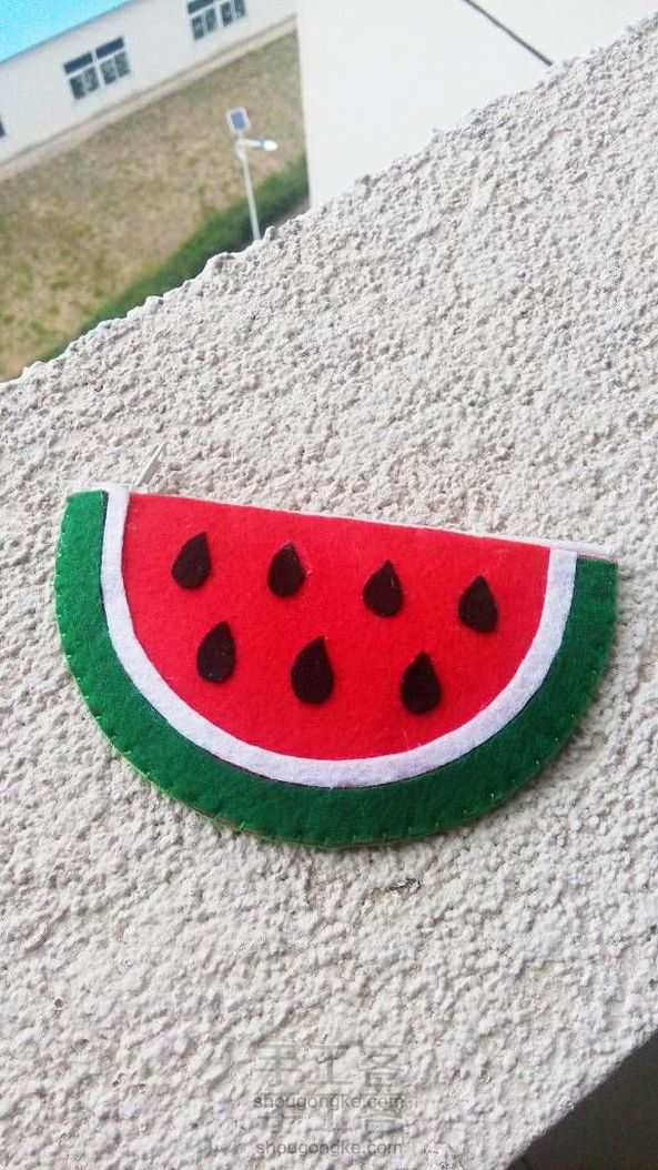 不织布西瓜🍉零钱包