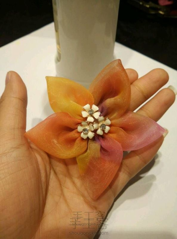 五星花朵制作教程