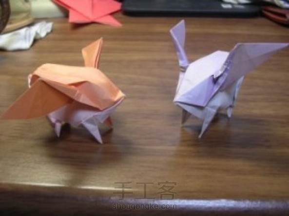 可爱的巴达兽折纸教程