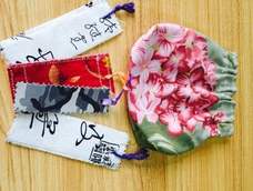 【爱心手工市集】手工书签+束口袋--刘姐手作 【爱心手工市集】手工书签+束口袋--刘姐手作