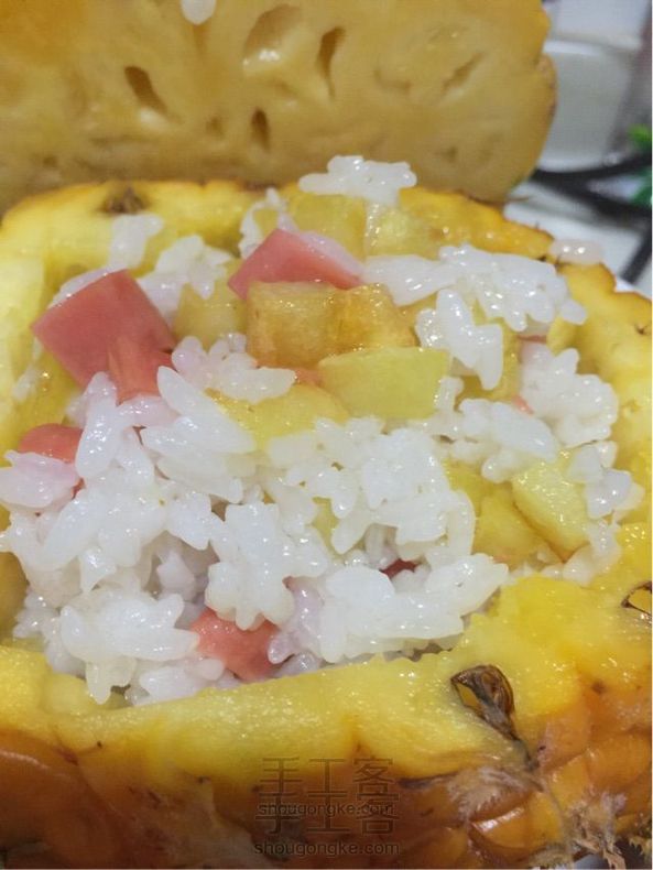 简单菠萝饭