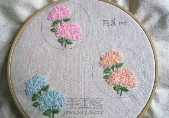 春暖花开——绣球花