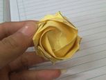 折纸 玫瑰呦！