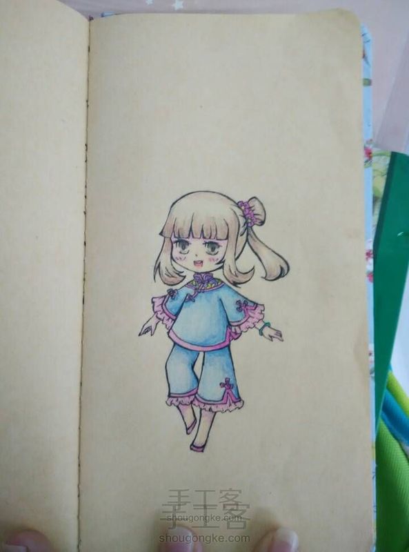 萌萌哒小女孩——第三弹(上色)