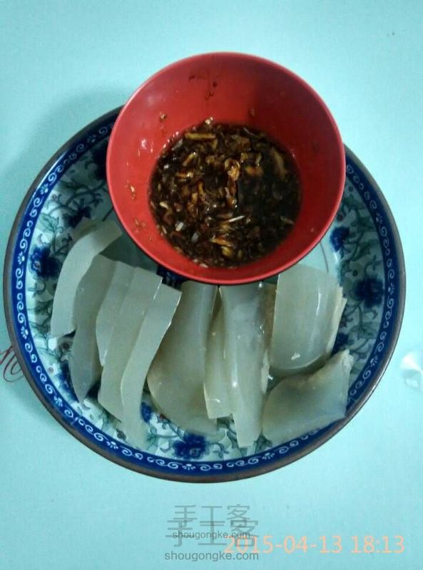 不花钱的美食,自制鱼鳞冻