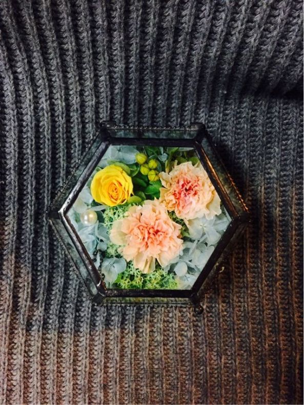 康乃馨永生花盒，送给妈妈最美的礼物❤️