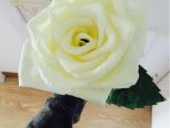 超逼真的纸藤玫瑰花 都什么年代了还在做川崎玫瑰？