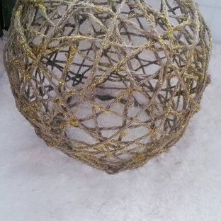 麻绳变身艺术灯罩