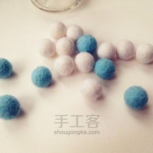 【只是教程】羊毛毡湿毡，基础教程圆球