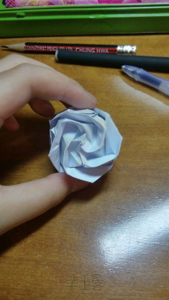 折纸 川崎玫瑰